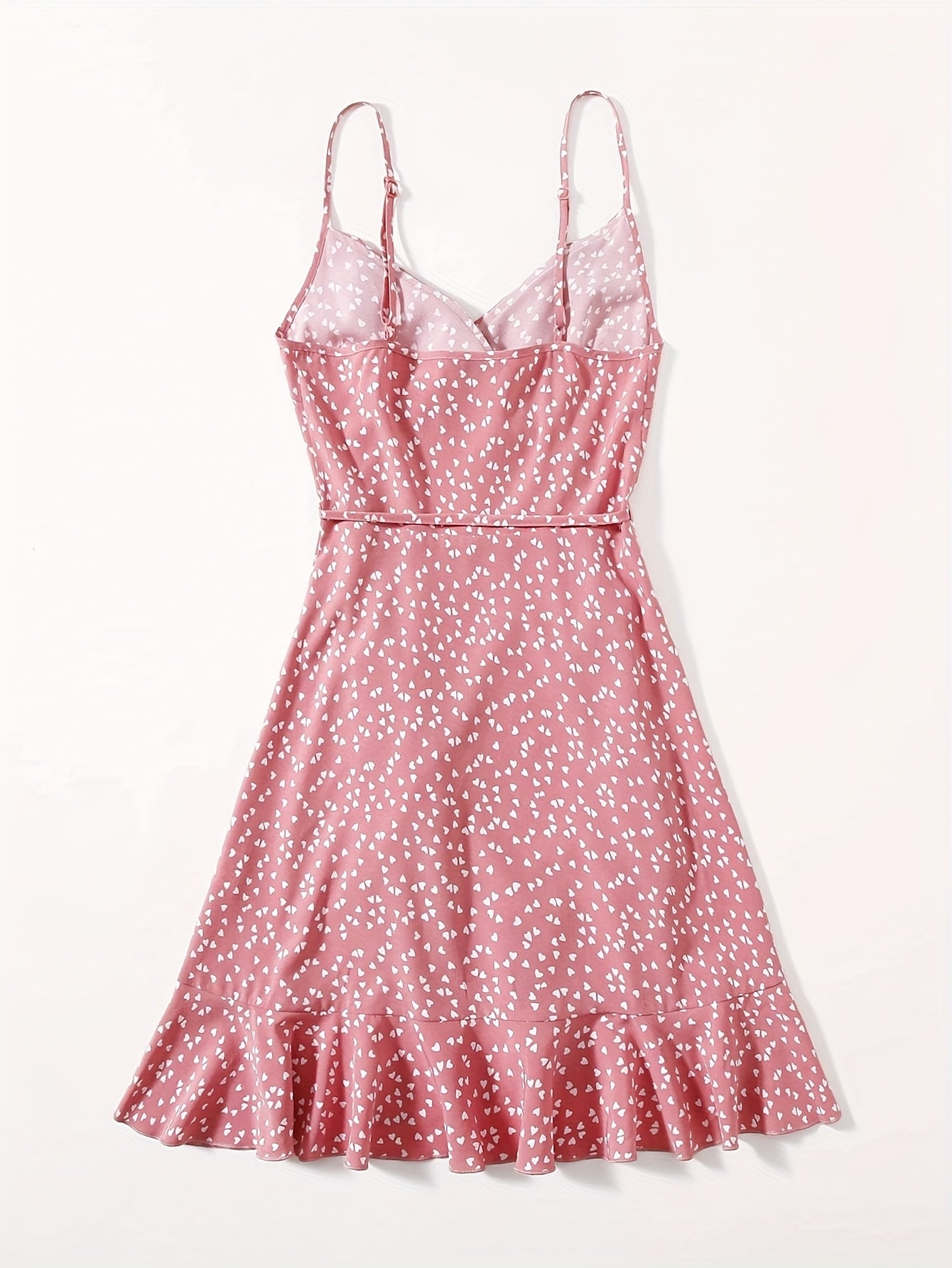 Women'S Summer Floral Print Off-Shoulder Ruffle Dress - Slimming Waist Tie, Lace-Up Detail, Casual Elegant Style